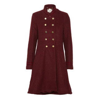 Annabell Coat Merlot-Rot